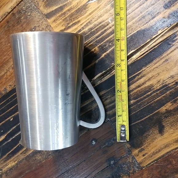 Super cute Hand made jug - heavy - appears to be pewter - Picture 7 of 10